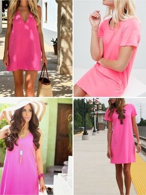River Island from ASOS Pink Shift Dress